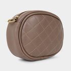 Kid's Brown Polyurethane Bag, , small