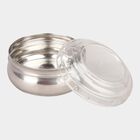 Stainless Steel Round Container (Poori Dabba) - 500 ml, , small image number null