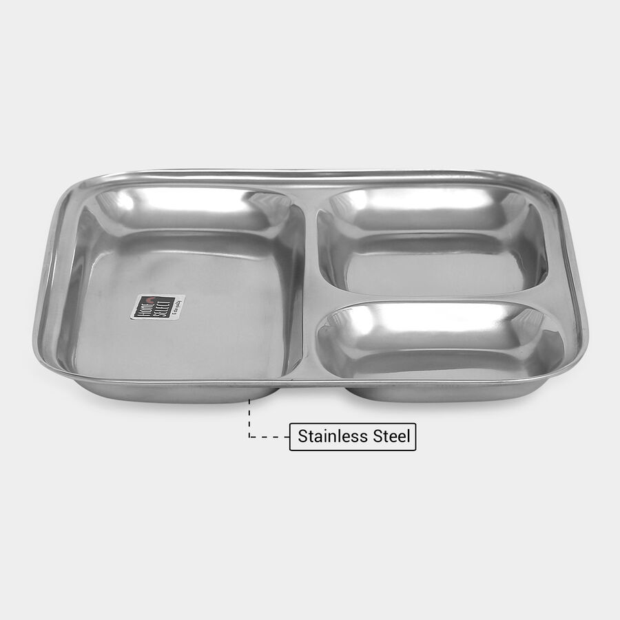 Stainless Steel Plate, 21.5 X 21.5 cm, , large image number null