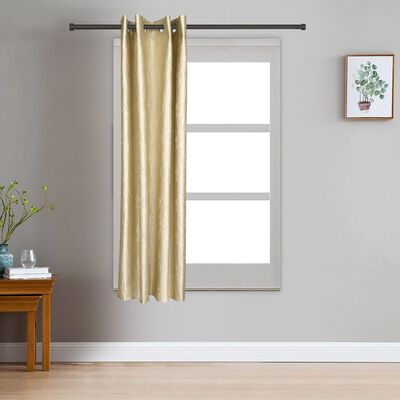 5ft. Beige Window Curtain