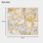 Grey Microfiber Double Bedsheet, , small image number null