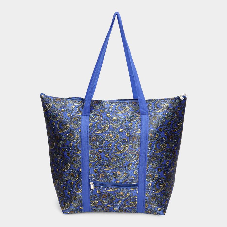 Blue Fabric-Nylon Bag, , large image number null
