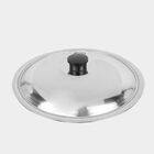 Stainless Steel Multi Purpose Lid (Cover) With Knob - 23cm, , small image number null