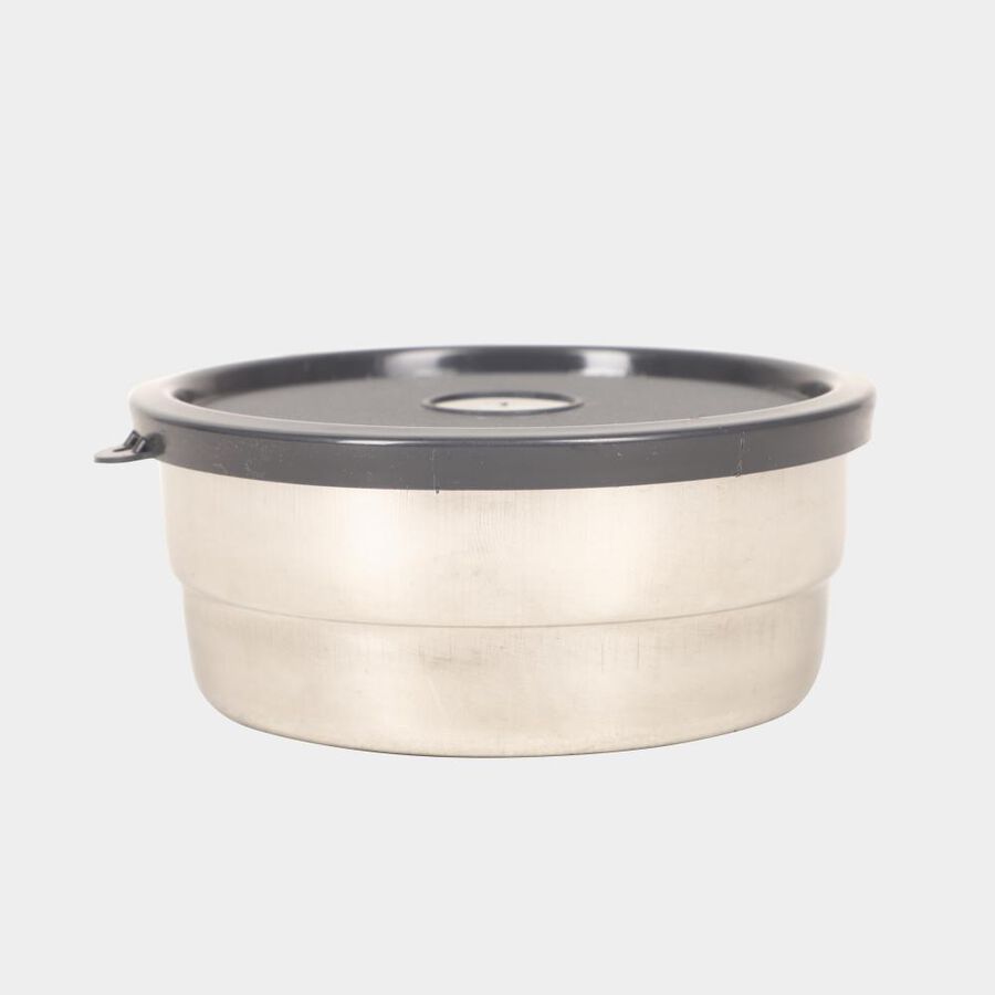 Steel Lunch Box - 2 Cotainers With 1 Bag, , large image number null