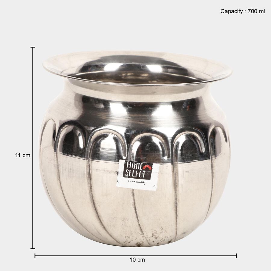 700 ml Steel Lota, , large image number null