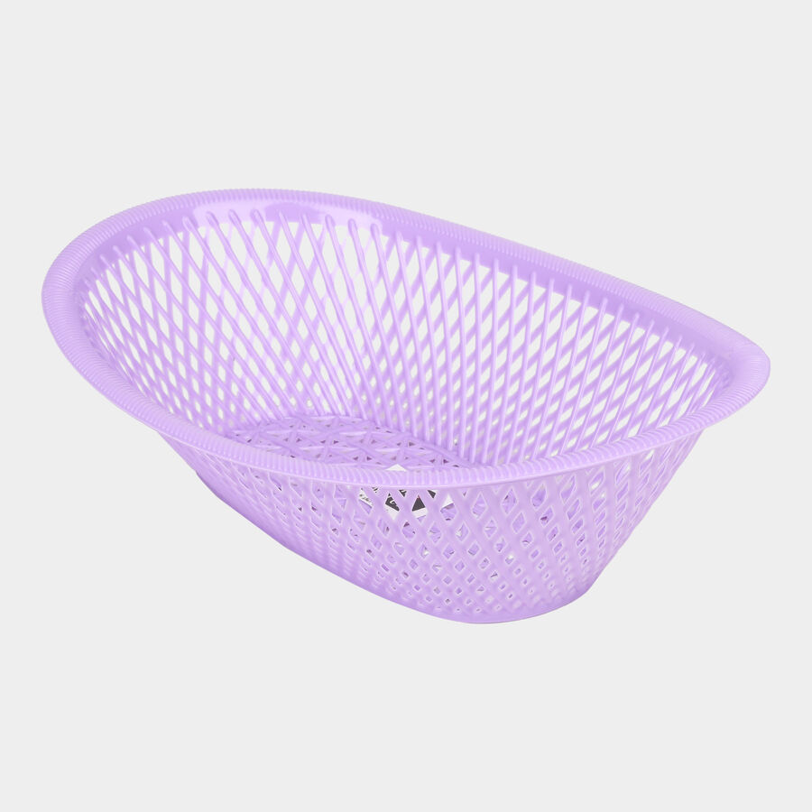 PolyurethanerpleLarge Plastic Basket, , large