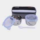 Stainless Steel Airtight Lunch Box With Bag - 2 Pcs., , small image number null