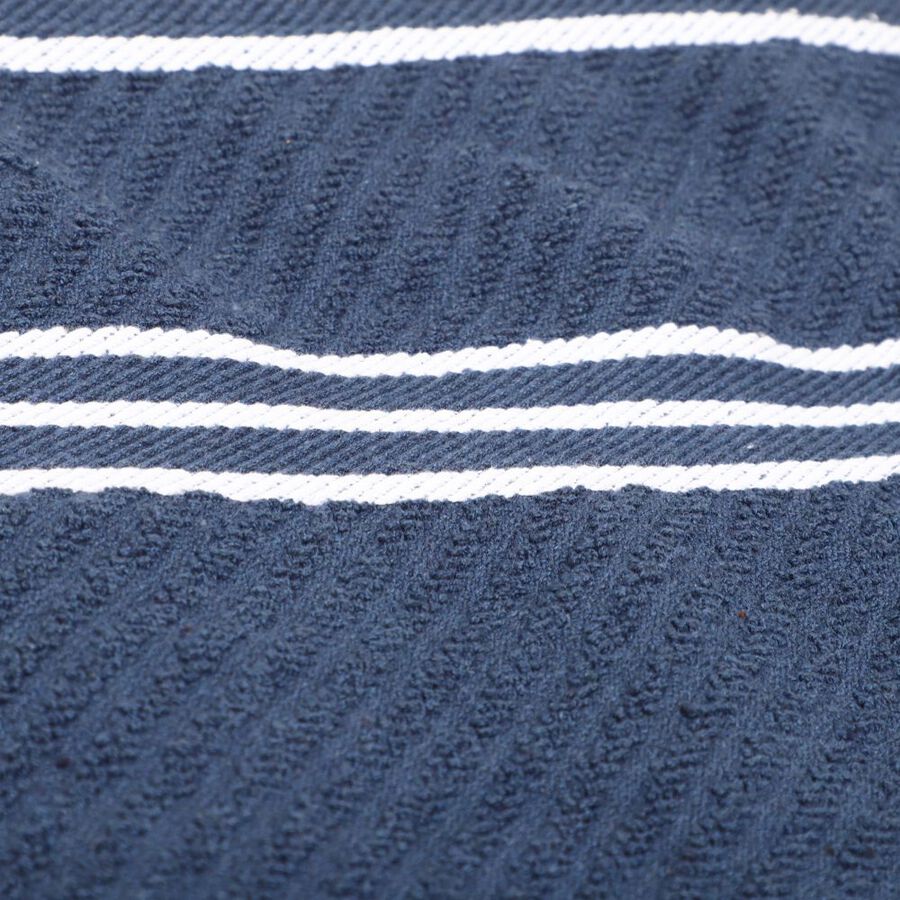 300 GSM Blue Cotton Blend Bath Towel, , large