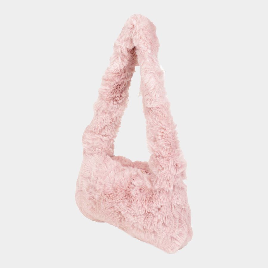 Kid's Pink Nylon And Polyester Bag, , large image number null