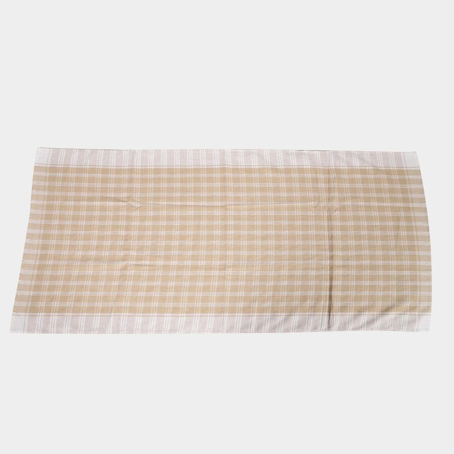 220 GSM Beige Cotton Blend Bath Towel, , large image number null