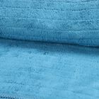 280 GSM Teal Blue Microfiber Bath Towel, , small