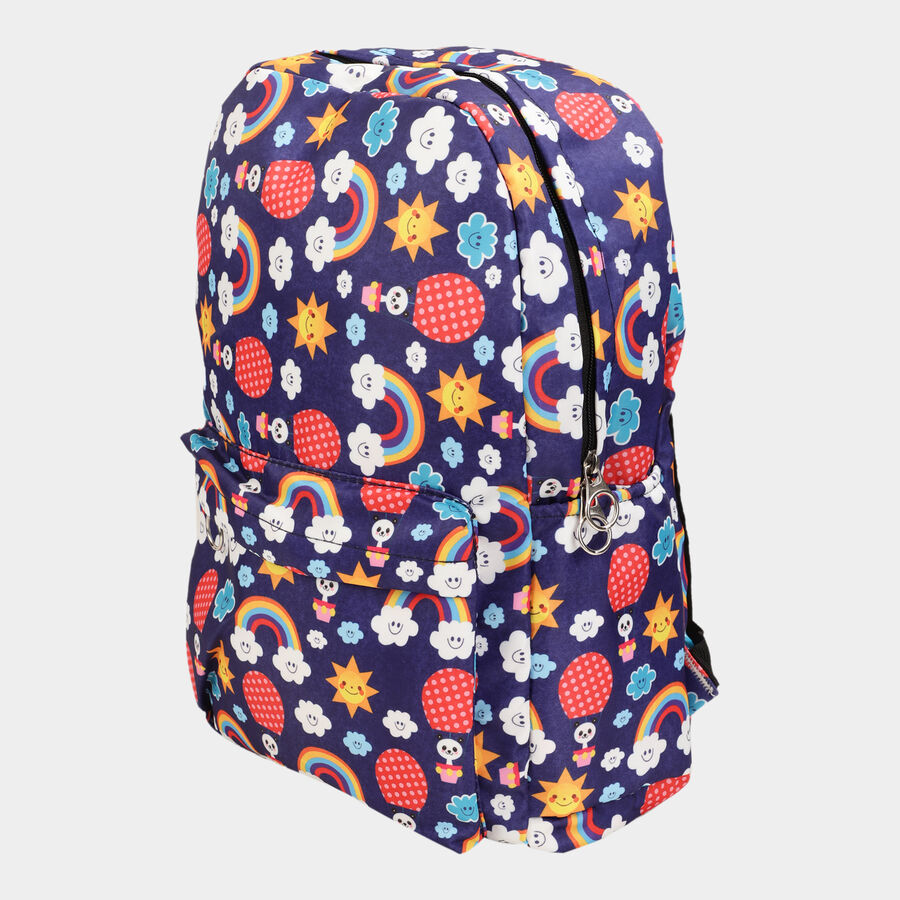 Women's Multicolour Fabric Backpack, , large image number null