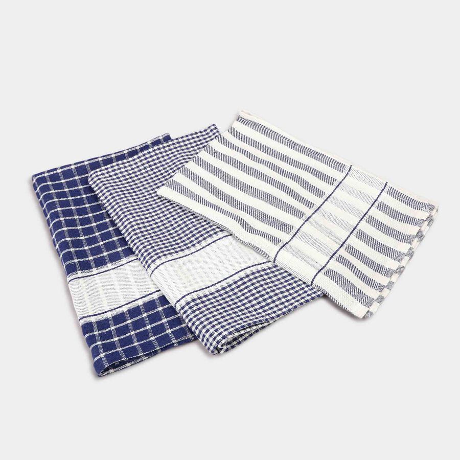Set Of 3 Cotton Kitchen Napkin, , large image number null