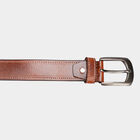 Men's Leather Casual Belt, Size 40, Textured, , small image number null