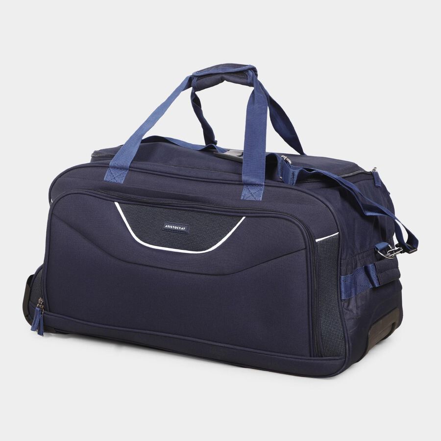Dark Blue Polyester Duffle Trolley, , large image number null