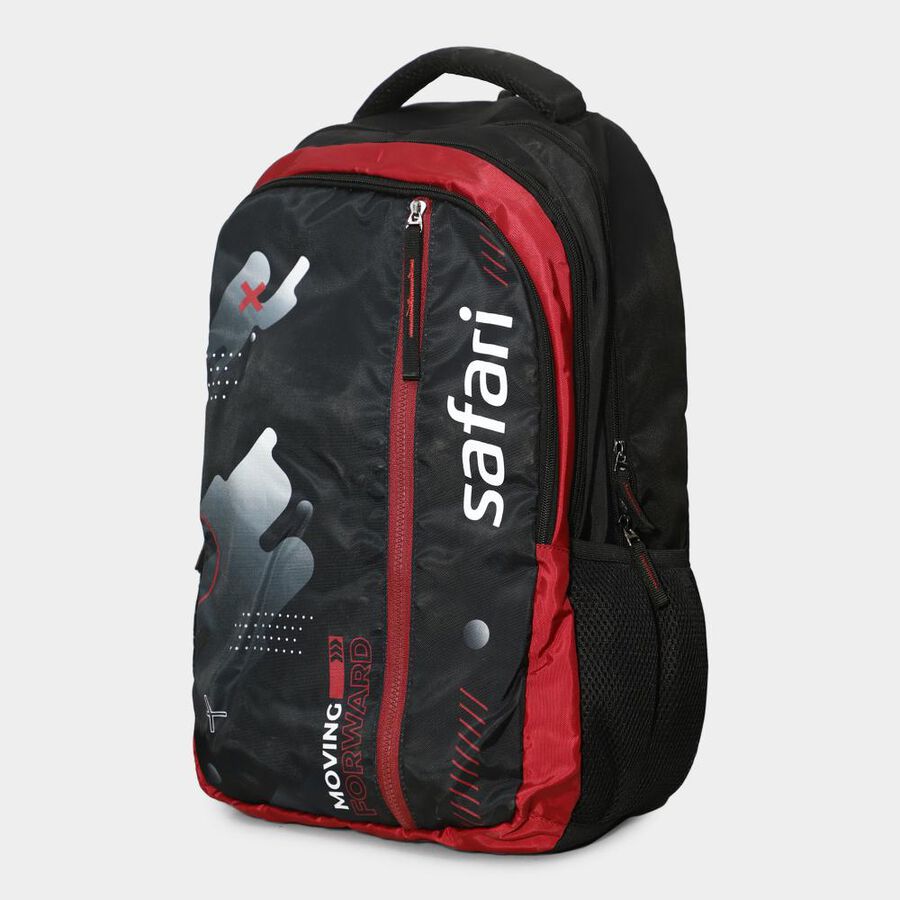 Black Backpack with Laptop Sleeve, 30 L (Approx), , large image number null