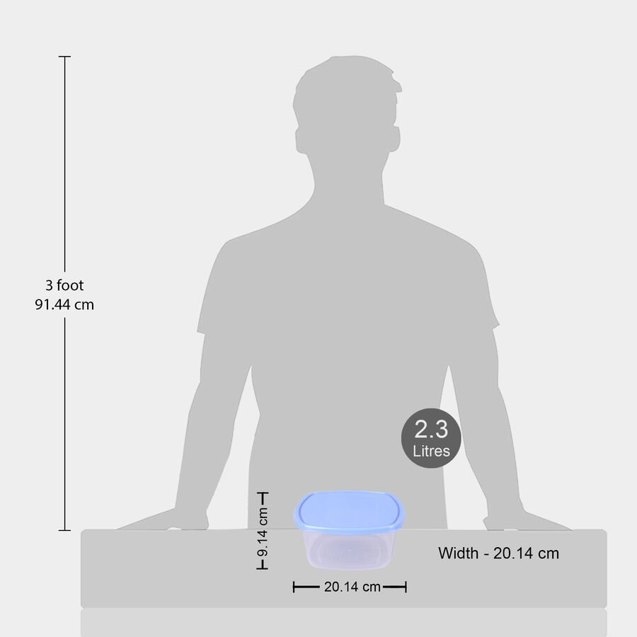 Plastic Container Set of 3, , large image number null