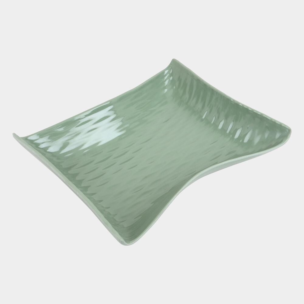 Home Finery                         Melamine Snack Plate