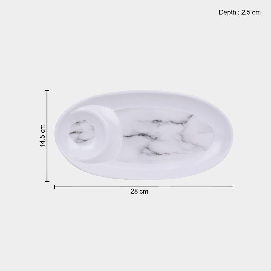 Melamine Snack Plate, , large image number null