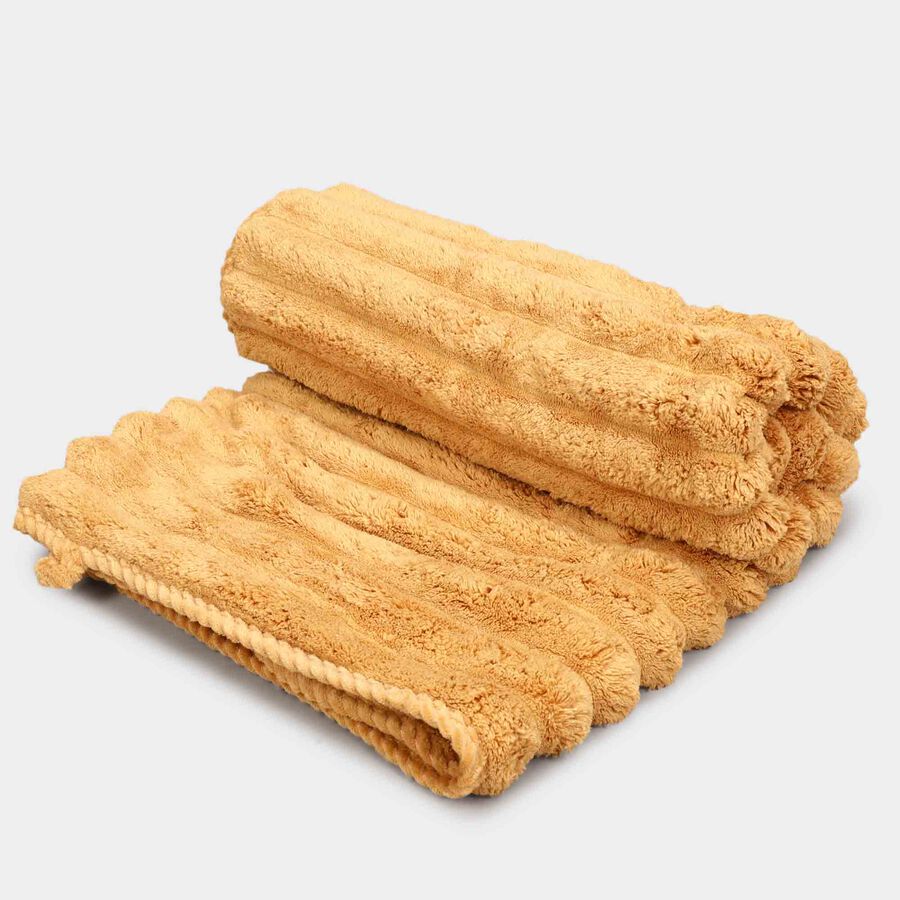 330 GSM Brown Microfiber Bath Towel, , large image number null