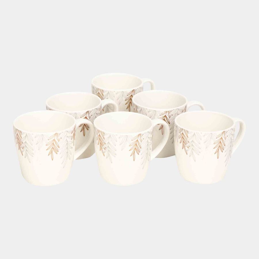 150 ml Bone China Mug, Set of 6, , large image number null