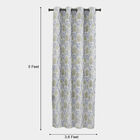 5 ft. Light Blue Polyester Curtain, , small image number null