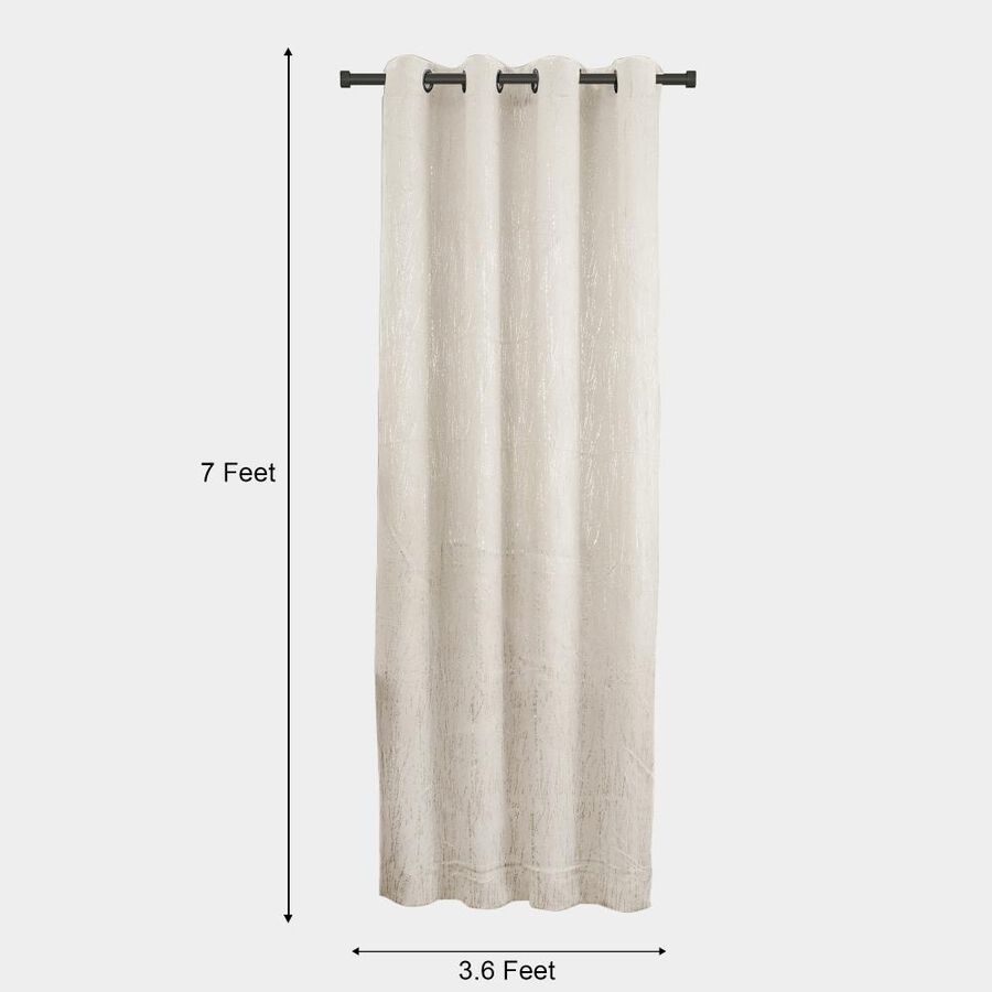7ft. Cream Polyester Door Curtain, , large image number null
