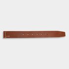 Men's Tan Polyurethane Formal Belt, , small image number null