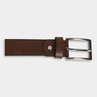 Men's Brown Leather Casual Belt, , small image number null