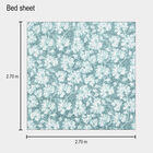 Multicolour Polycotton Double Bedsheet, , small image number null