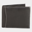 Men's Black Polyurethane Wallet, , small image number null