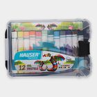 Kid's Frozen Princess Coloring Frame with Oil Pastel Colors , , small