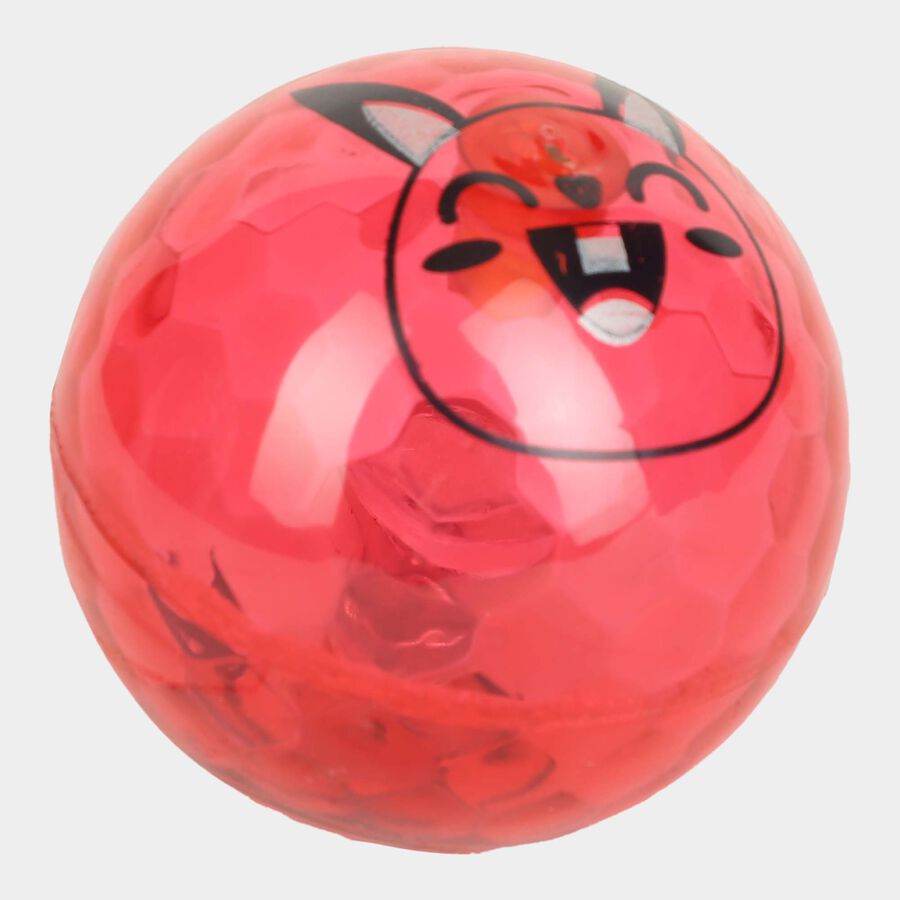PVC Soft Ball, 63 X 63 X 63 mm, 29 g - Colour/Design May Vary, , large image number null