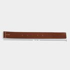 Men's Tan Leather Casual Belt, , small image number null