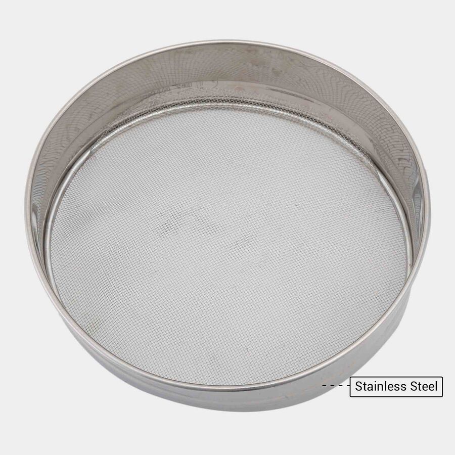 Steel Atta Strainer, 19 cm Dia., , large image number null