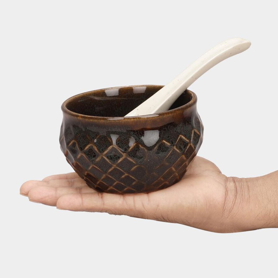 300ml Stoneware Soup Set , , large image number null