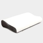 White Solid Memory Pillow, , small