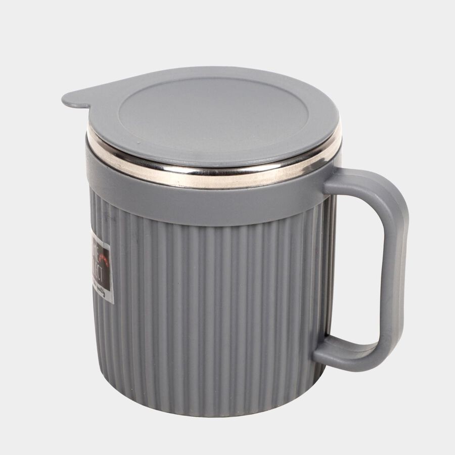 280 ml Plastic And Stainless Steel Travel Mug, , large image number null