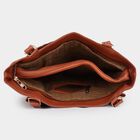Women's Tan Polyurethane Hand Bag, , small image number null