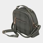 Women's Olive Polyurethane Handbag, , small image number null