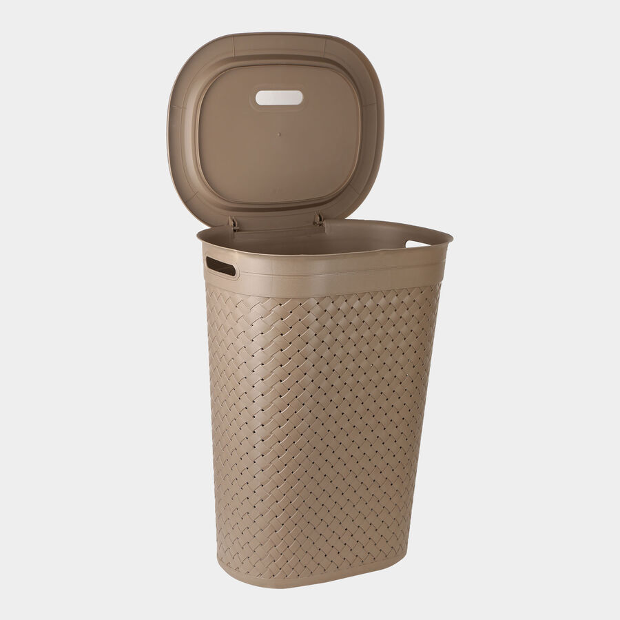 54 L Plastic Laundry Basket, , large image number null