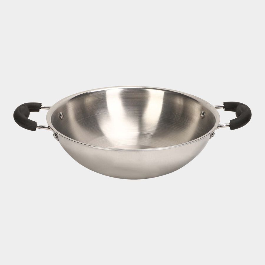 2.5 L एल्युमीनियम/स्टील कढ़ाई, इंडक्शन कम्पैटिबल, , large image number null