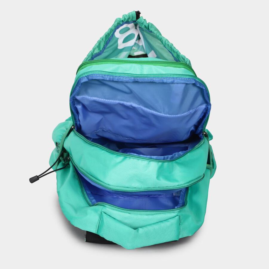 Light Green Polyester Backpack, 40 L (Approx), , large image number null