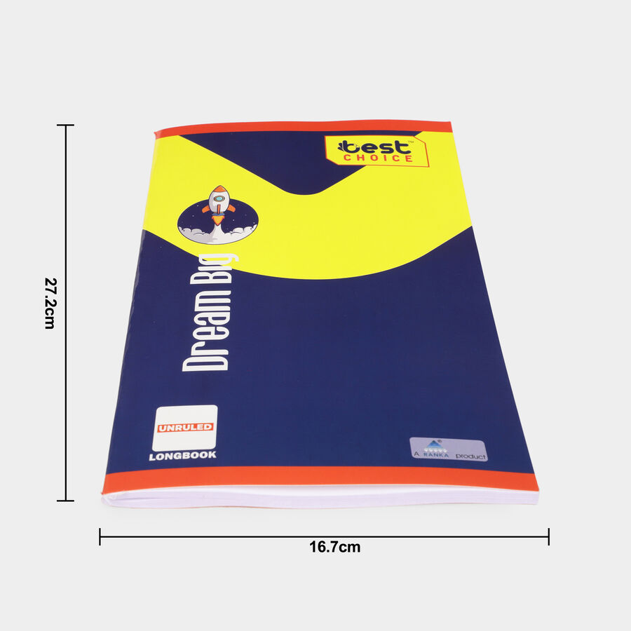 160 Pages RuledLong Book, Set of 3, , large image number null