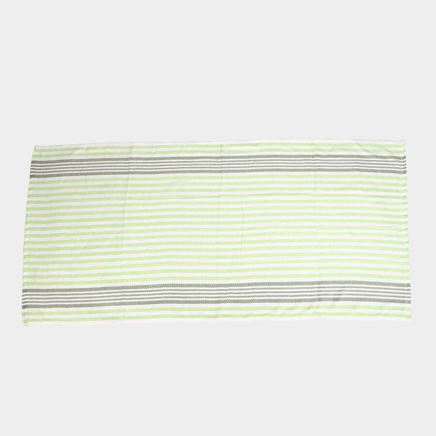 220 GSM Green Cotton Blend Bath Towel, , large
