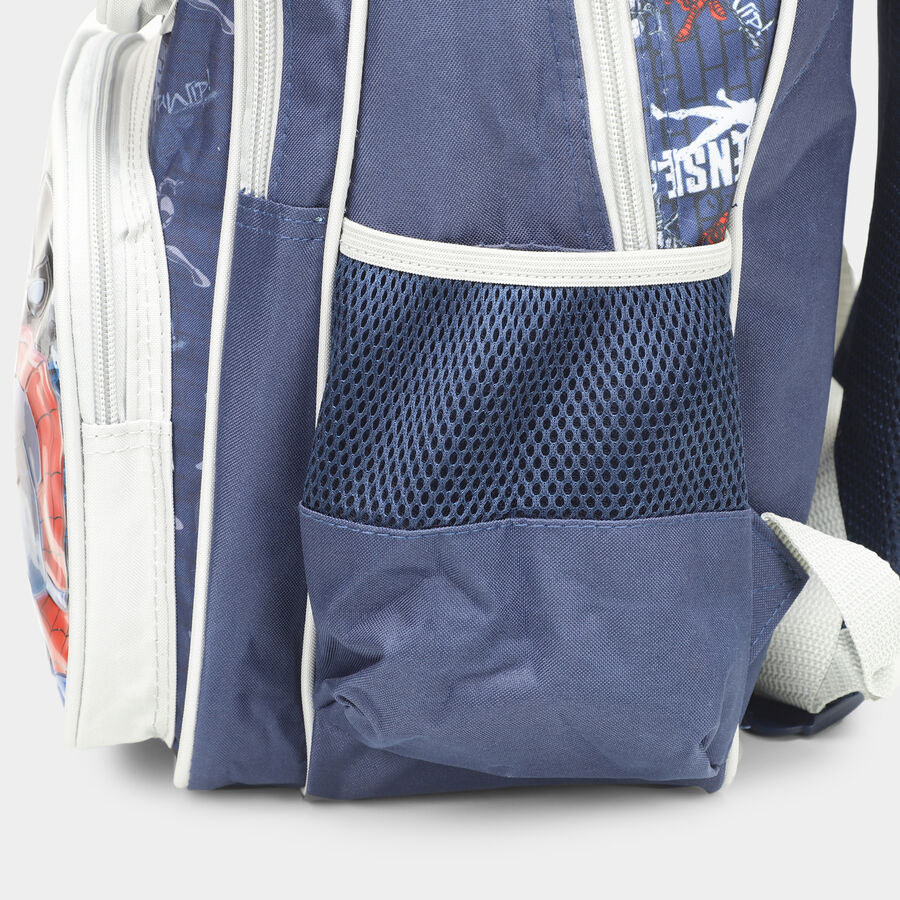 Spider Man Printed Fabric Backpack, , large