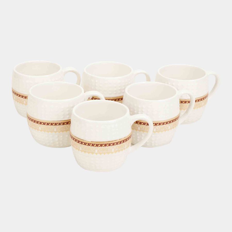 150 ml Bone China Cup, Set of 6, , large image number null