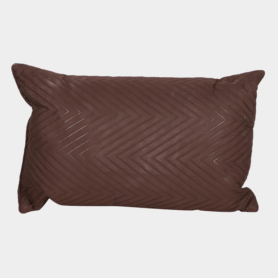 Brown Microfiber Pillow, , large image number null