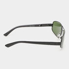 Men's Black Plastic Sunglasses, , small image number null