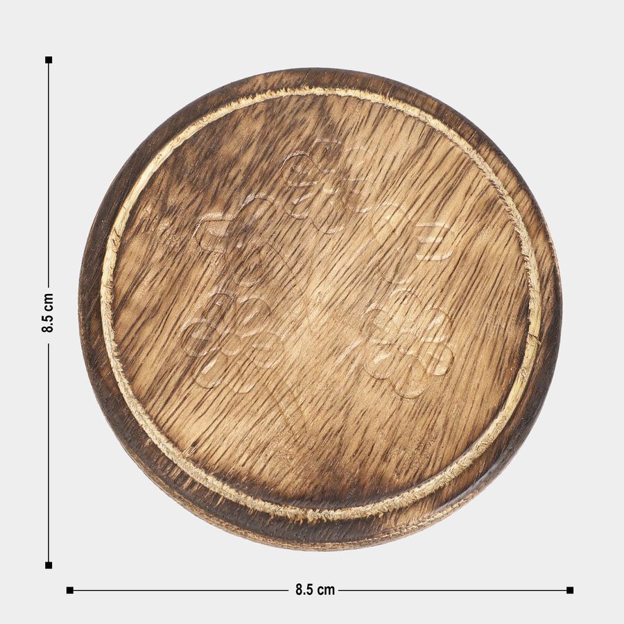 6 Wood Coaster, , large image number null